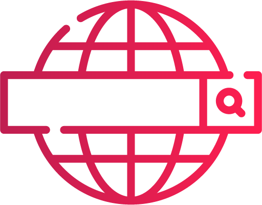 Globe Search Icon