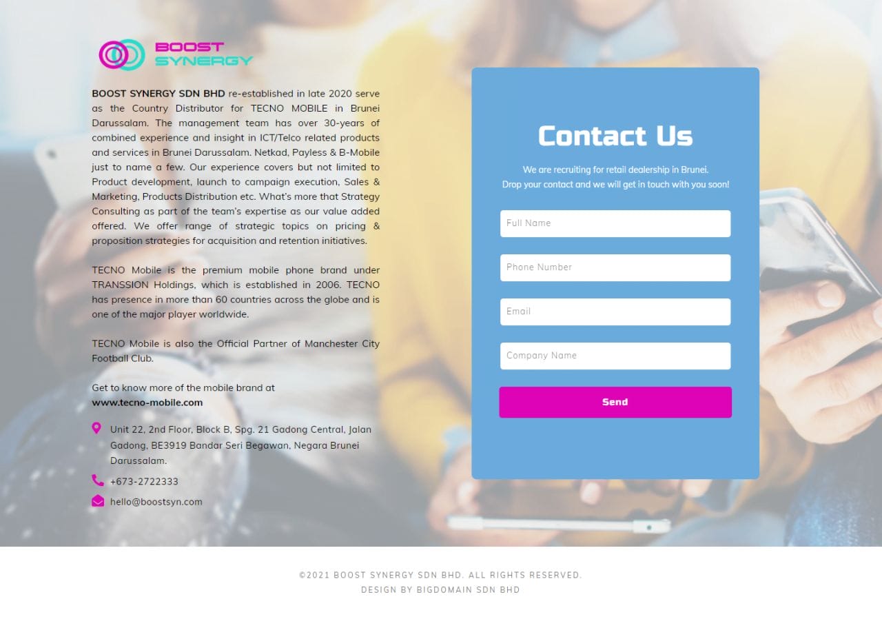 Screencapture Boostsyn Alc Bigdomain.my Malaysia Domain &Amp; Hosting